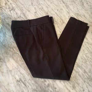 Loft Marisa Black Skinny Pants With Front and Back Pockets - Size 0